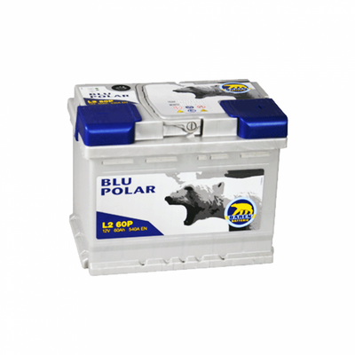 Автомобільний акумулятор BAREN Blu polar 60Аh 540А L+ (лівий +) 566615479212 фото