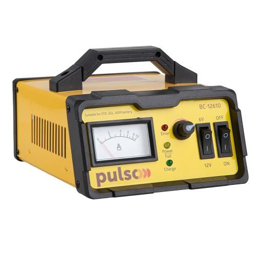 Зарядний пристрій PULSO BC-12610 6-12V/0-10A/5-120AHR/LED-Ампер./Iмпульсний BC-12610 фото