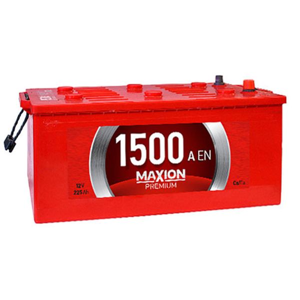 Автомобільний акумулятор MAXION Premium 225Аh 1500A L+ (лівий +) 564958888029 фото