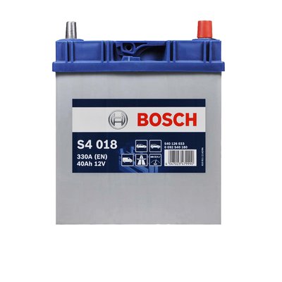 Автомобільний акумулятор BOSCH Asia 40Ah 330A R+ (правий +) B19 (S40 180) 566125882953 фото