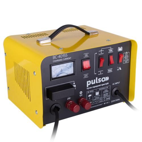 Пуско-зарядний пристрій PULSO BC-40155 12&24V/45A/Start-100A/20-300AHR/стрілк. індик. BC-40155 фото