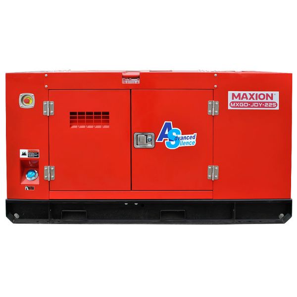 Генератор MAXION (JDY-22S) дизель 18 кВт електро старт безшумний з системою автоматичного керування 1022401 фото