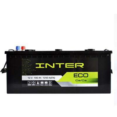 INTER Eco 190Ah 1250A L+ (D5) 1022429 фото