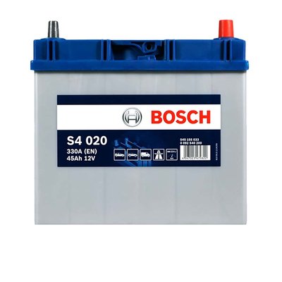Автомобильный аккумулятор BOSCH Asia 45Ah 330A R+ (правый +) B24 (S40 200) 564958893702 фото