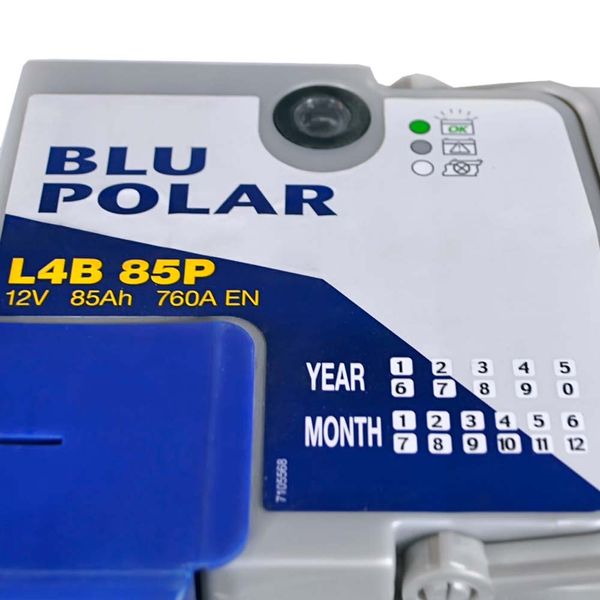 Автомобільний акумулятор BAREN Blu polar 85Аh 760А R+ (правий +) LB4 (h=175) 564958894592 фото