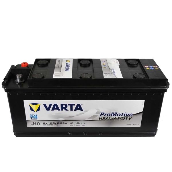 Автомобільний акумулятор VARTA Promotive Black 135Ah 1000A L+ (лівий +) J10 564958886904 фото