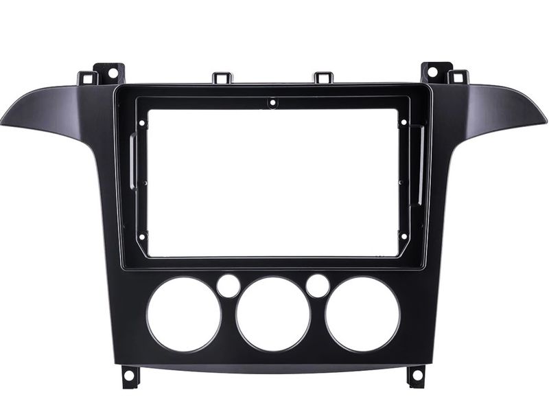 Переходная рамка FORS.auto FR 098N для Ford S-MAX (9 inch, Manual AC, black) 2006-2015 11781 фото