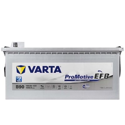 Автомобильный аккумулятор VARTA Promotive EFB 190Аh 1050A L+ (левый +) В90 564958886902 фото