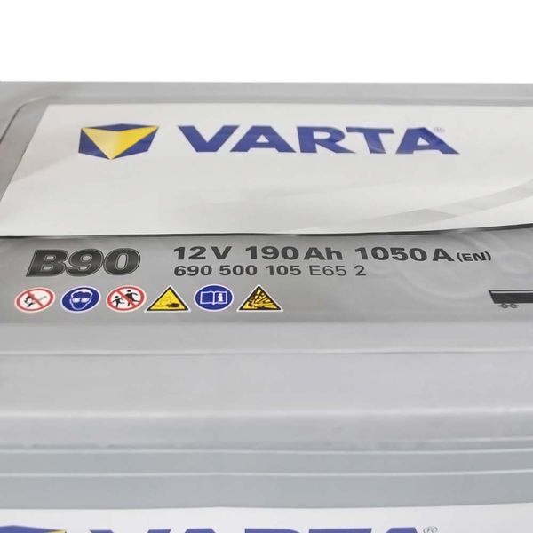 Автомобільний акумулятор VARTA Promotive EFB 190Аh 1050A L+ (лівий +) В90 564958886902 фото