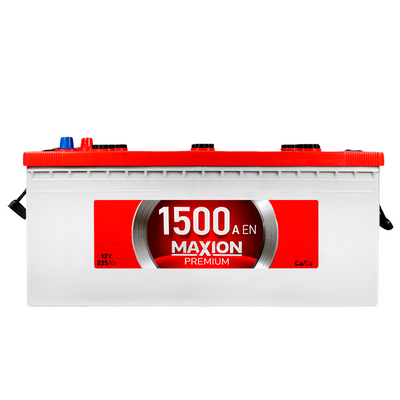 Автомобільний акумулятор MAXION Premium 225Аh 1500A L+ (лівий +) TR D6 564958892444 фото