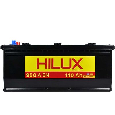 Автомобильный аккумулятор HILUX Black 140Ah 950A L+ (левый +) D4A 564958894794 фото