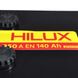 Автомобільний акумулятор HILUX Black 140Ah 950A L+ (лівий +) D4A 564958894794 фото 3