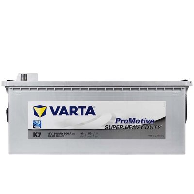 Автомобильный аккумулятор VARTA Promotive Silver 145Ah 800A L+ (левый +) K7 564958886903 фото