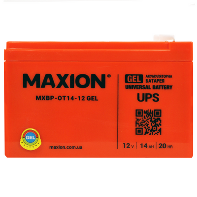 Акумулятор MAXION BP OT 14 - 12 GEL (HUAWEI) 1022412 фото