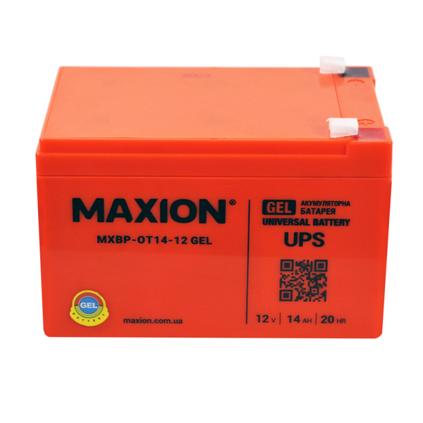 Акумулятор MAXION BP OT 14 - 12 GEL (HUAWEI) 1022412 фото