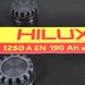Автомобільний акумулятор HILUX Black 190Ah 1250A L+ (лівий +) B5 564958894820 фото 3