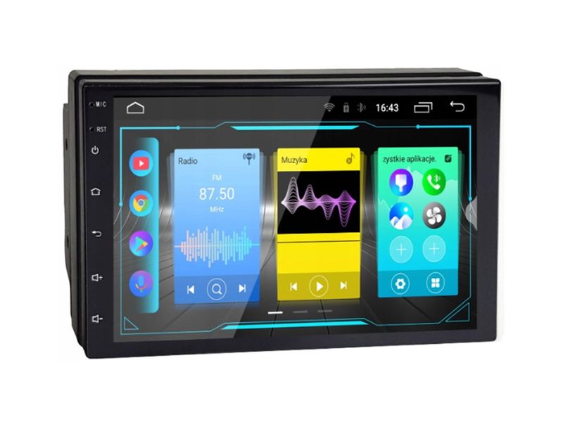 Магнитола FORS.auto Universal U-300 на Android (7 inch, 3/32 Gb, CarPlay) 11686 фото