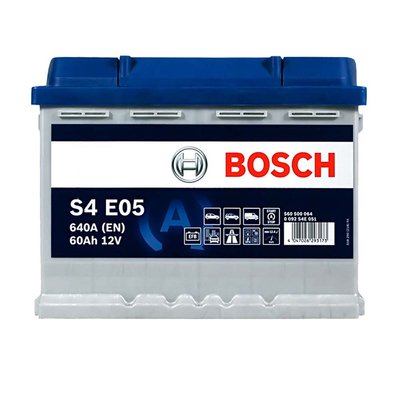 Автомобильный аккумулятор BOSCH EFB 60Ah 640A R+ (правый +) L2 (S4E 051) 564958893704 фото