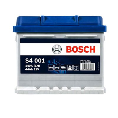 Автомобільний акумулятор BOSCH 44Ah 440A R+ (правий +) LB1 (S40 010) h=175 564958893700 фото