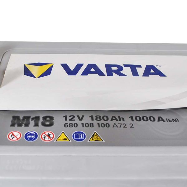 Автомобільний акумулятор VARTA Promotive Super Heavy Duty 180Аh 1000А L+ (лівий +) M18 564958886901 фото