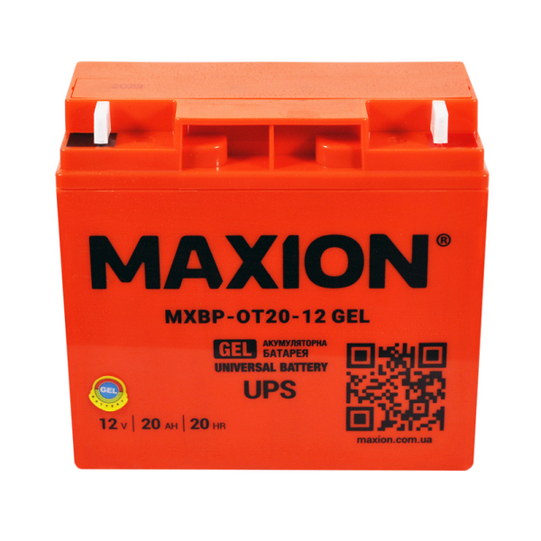 Акумулятор MAXION BP OT 20 - 12 GEL (HUAWEI) 1022413 фото