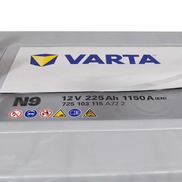 Автомобільний акумулятор VARTA Promotive Super Heavy Duty 225Аh 1150А L+ (лівий +) N9 564958886900 фото