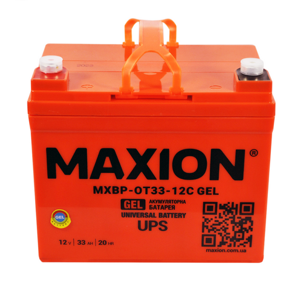 Акумулятор MAXION BP OT 33 - 12 GEL (HUAWEI) 1022414 фото