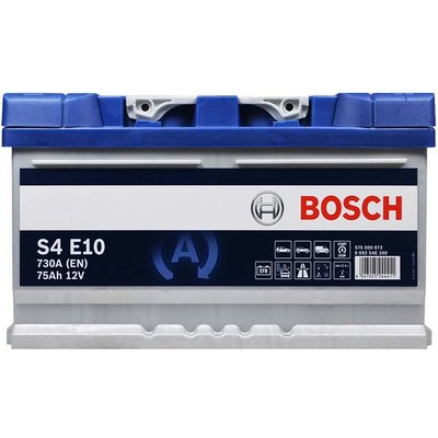 Автомобильный аккумулятор BOSCH EFB 75Ah 730A R+ (правый +) LB4 (S4E 100) h=175 566125882954 фото