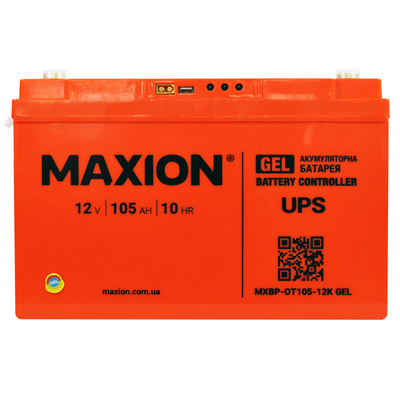 Акумулятор MAXION BP OT 105 - 12 GEL (HUAWEI) 1022416 фото