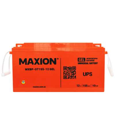 Акумулятор MAXION BP OT 155 - 12 GEL (HUAWEI) 1022418 фото