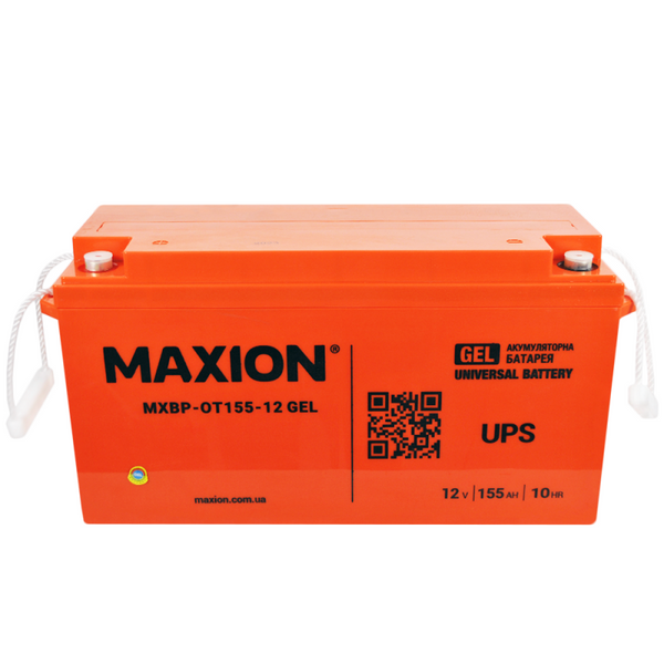 Акумулятор MAXION BP OT 155 - 12 GEL (HUAWEI) 1022418 фото