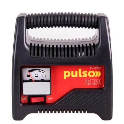 Зарядний пристрій PULSO BC-20865 12V/6A/20-80AHR/стрілковий індикатор 72135 фото