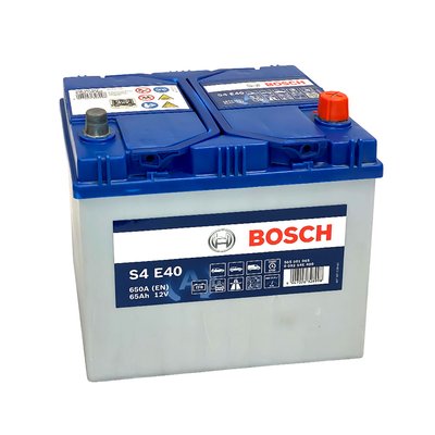 Автомобільний акумулятор BOSCH EFB Asia 65Ah 650A R+ (правий +) D23 (S4E 400) 564958891554 фото