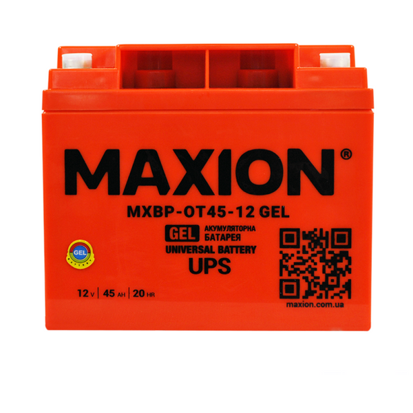 Акумулятор MAXION BP OT 45 - 12 GEL (HUAWEI) 1022421 фото