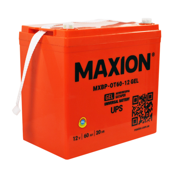 Акумулятор MAXION BP OT 60 - 12 GEL (HUAWEI) 1022422 фото