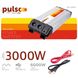 Перетворювач напруги PULSO ISU-3000/12V-220V/3000W/USB-5VDC2.0A/син.хвиля/клеми ISU-3000 фото 2