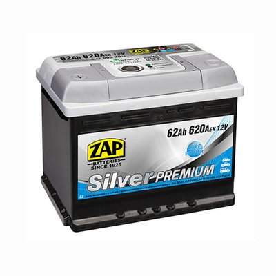 Автомобільний акумулятор ZAP Silver Premium 65Ah 620A L+ (лівий +) 565 36 564958888255 фото