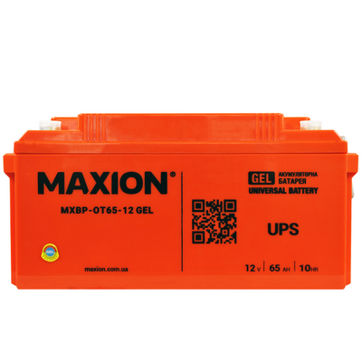 Акумулятор MAXION BP OT 65 - 12 GEL (HUAWEI) 1022423 фото