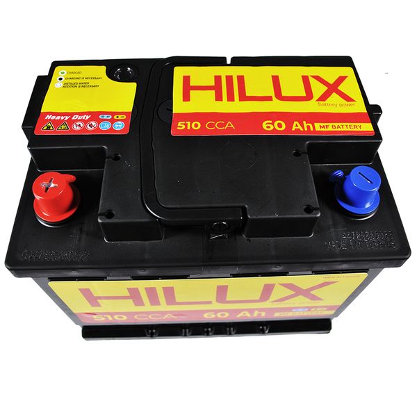 Автомобільний акумулятор HILUX Black (L2) 60Ah 510A L+ 566125885298 фото