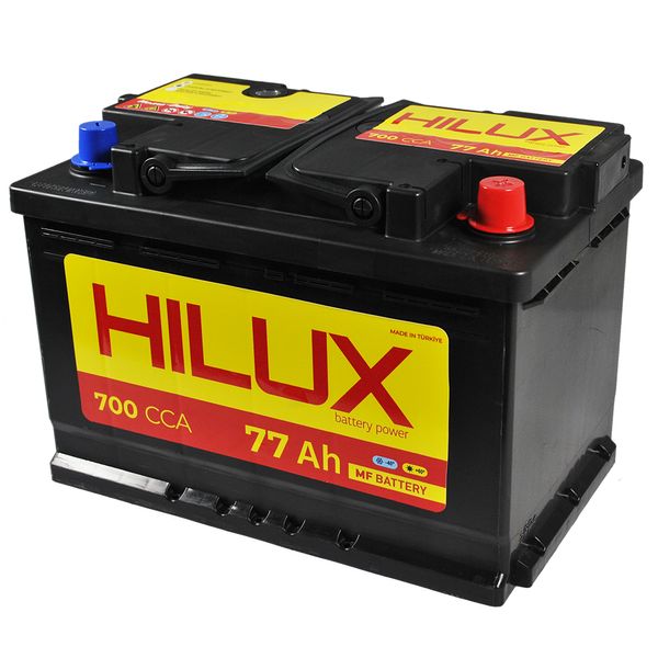 Автомобільний акумулятор HILUX Black (L3) 77Ah 700A R+ 566125885323 фото