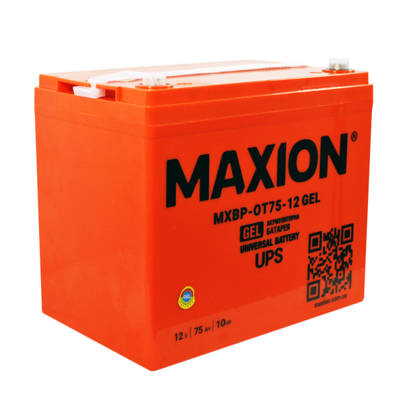 Акумулятор MAXION BP OT 75 - 12 GEL (HUAWEI) 1022424 фото