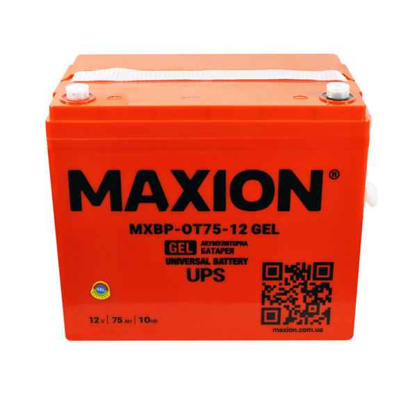 Акумулятор MAXION BP OT 75 - 12 GEL (HUAWEI) 1022424 фото