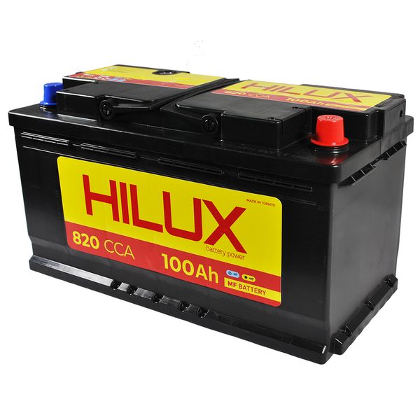 Автомобільний акумулятор HILUX Black (L5) 100Ah 820A R+ 566125885331 фото