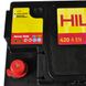 Автомобільний акумулятор HILUX Black 50Ah 420A L+ (лівий +) L1 564958894821 фото 5