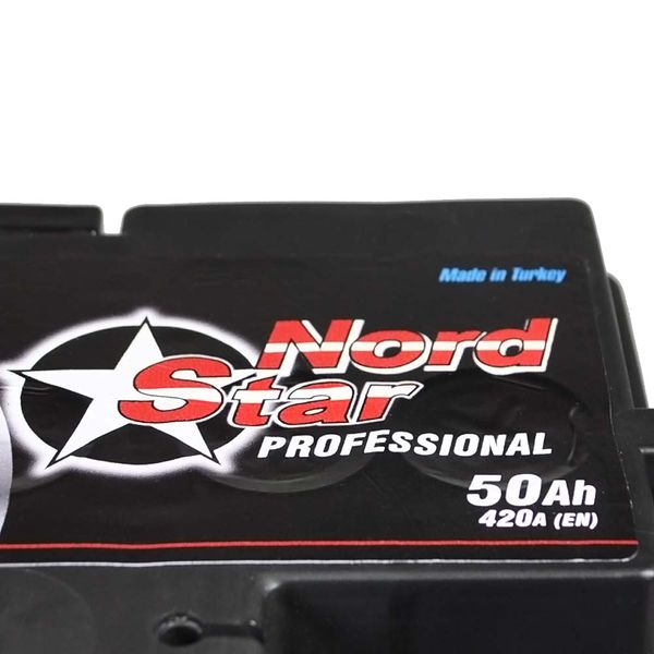 Автомобільний акумулятор NORD STAR Economy 50Аh 420A L+ (лівий +) 564958894663 фото