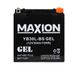 Мото акумулятор MAXION Gel 12V 30A R+ (правий +) YB 30L-BS 564958889181 фото 1