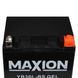 Мото акумулятор MAXION Gel 12V 30A R+ (правий +) YB 30L-BS 564958889181 фото 3