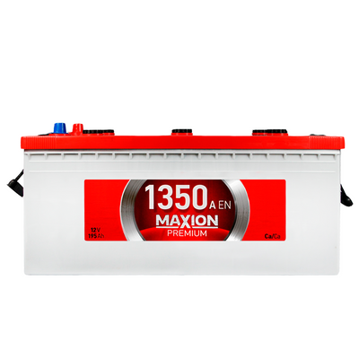 Автомобільний акумулятор MAXION Premium 195Аh 1350A L+ (лівий +) TR D5 564958892420 фото