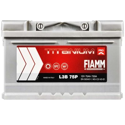Автомобильный аккумулятор FIAMM Titanium Pro 75Аh 730А R+ (правый +) 564958885846 фото