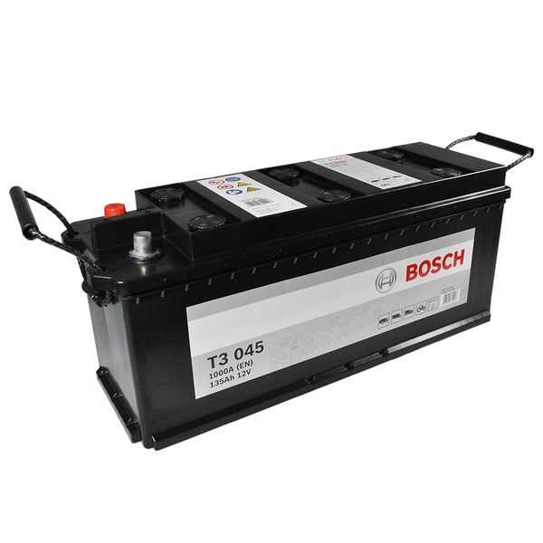 Автомобільний акумулятор BOSCH (T30 450) (D4) 135Ah 1000A L+ 566125885332 фото